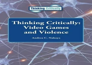 PDF Video Games and Violence (Thinking Critically (Reference Point)) Free