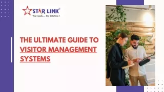 the ultimate guide to visitor management systems
