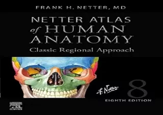 Download Netter Atlas of Human Anatomy: Classic Regional Approach (hardcover): P