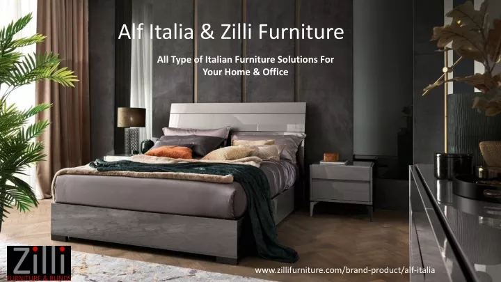 alf italia zilli furniture