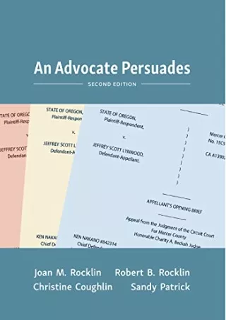 Download [PDF] An Advocate Persuades