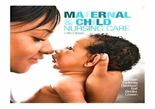 (PDF) Maternal & Child Nursing Care Kindle