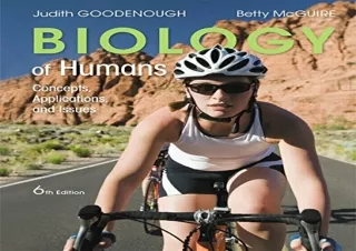Download Biology of Humans: Concepts, Applications, and Issues Full