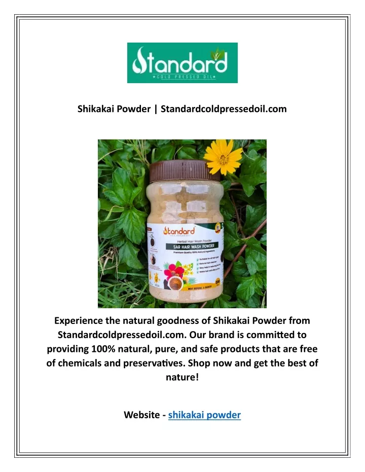 shikakai powder standardcoldpressedoil com