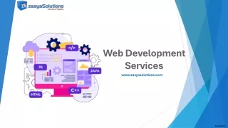 ZasyaSolutions Website Development ppt