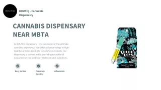 Cannabis Dispensary In East Boston - BOUTIQ