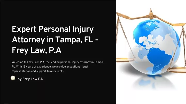 expert personal injury attorney in tampa fl frey