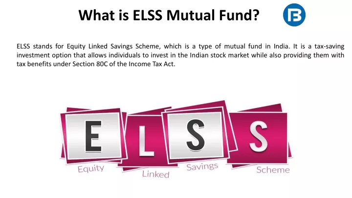 what is elss mutual fund