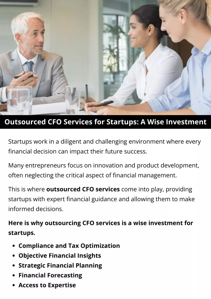 outsourced cfo services for startups a wise