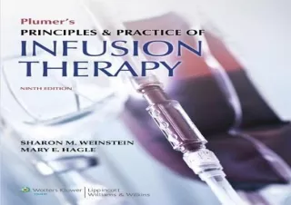 PDF Plumer's Principles and Practice of Infusion Therapy Kindle
