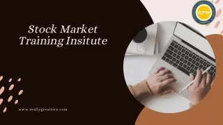 Stock Market Training