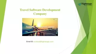 travel software development company