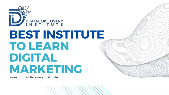 best institute to learn digital marketing