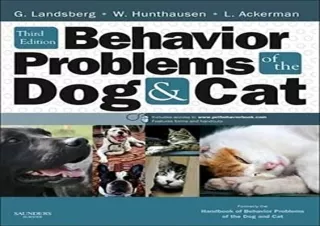 PDF Behavior Problems of the Dog and Cat Android