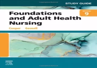 (PDF) Study Guide for Foundations and Adult Health Nursing Full