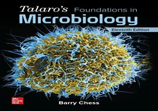 (PDF) Loose Leaf for Talaro's Foundations in Microbiology Full
