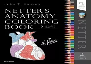 Download Netter's Anatomy Coloring Book Updated Edition (Netter Basic Science) F