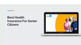 Best Health Insurance For Senior Citizens