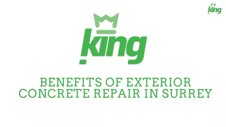 benefits of exterior concrete repair in surrey