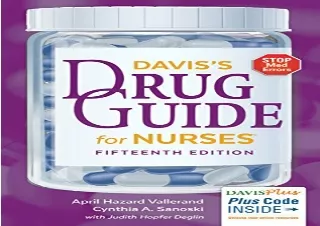 Download Davis's Drug Guide for Nurses Full