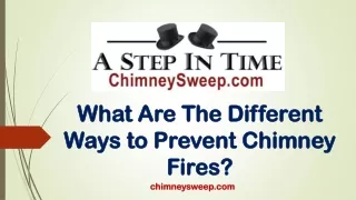 What Are The Different Ways to Prevent Chimney Fires
