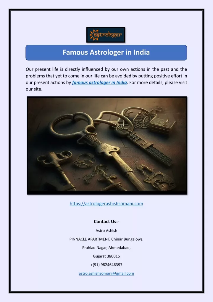 famous astrologer in india