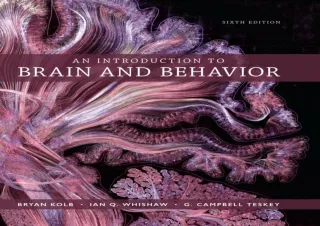 [PDF] An Introduction to Brain and Behavior Ipad