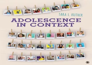 [PDF] Adolescence in Context: Lives in Context Ipad