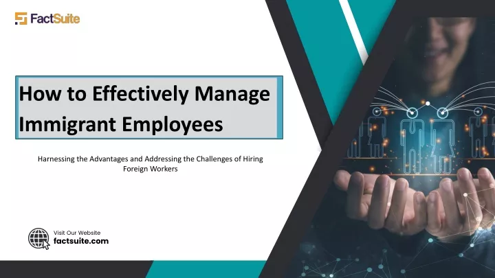 how to effectively manage immigrant employees