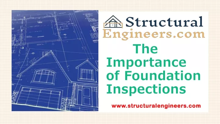 the importance of foundation inspections