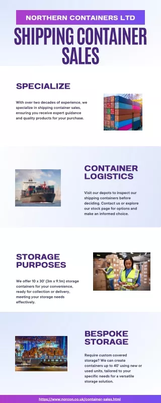 Container Sales | Shipping Containers | Northern Containers
