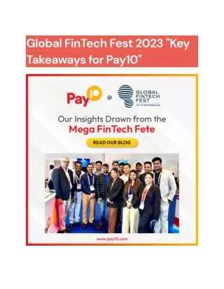 Global FinTech Fest 2023