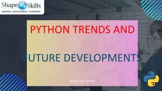 Python Trends and Future Developments