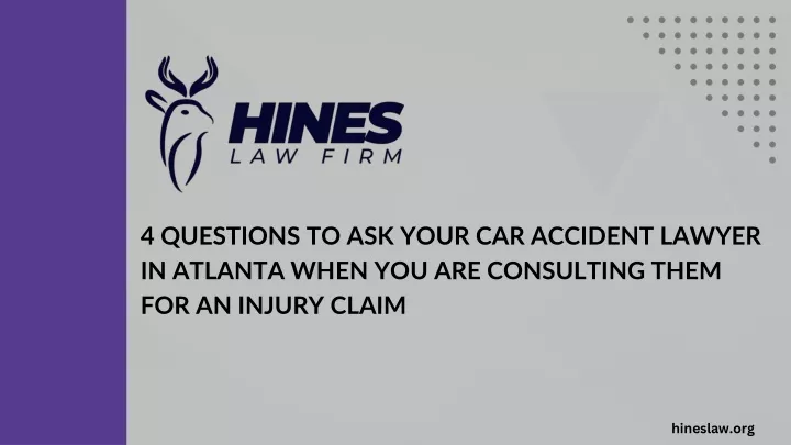 4 questions to ask your car accident lawyer