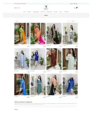 Shireen Lakdawala Pakistani Dresses Online: Unveiling Elegance and Tradition