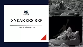Sneakers Rep - Affordable Reps Jordans for Style and Comfort