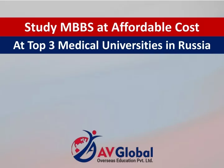 study mbbs at affordable cost