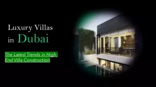 Voltronix Luxury Villa Construction