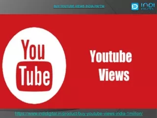 How to Buy YouTube Views India Paytm