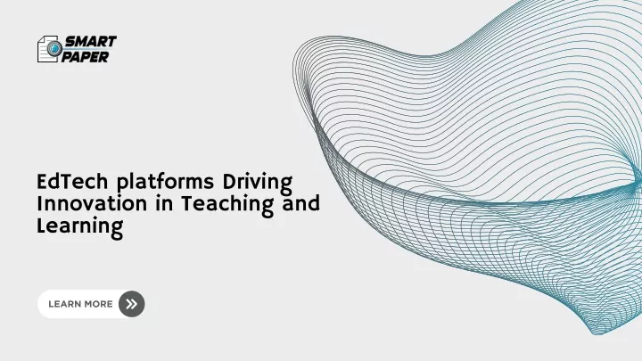 edtech platforms driving innovation in teaching
