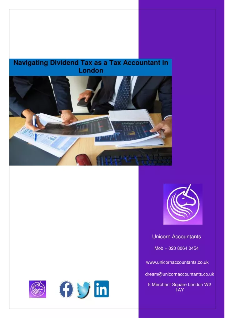 navigating dividend tax as a tax accountant