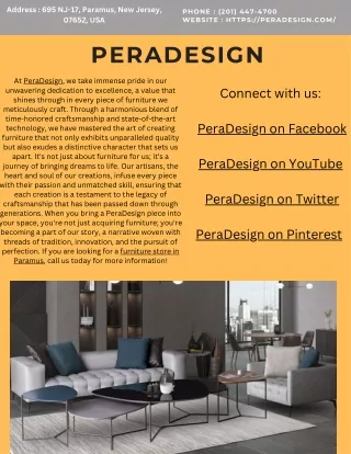 PeraDesign - furniture store in Paramus