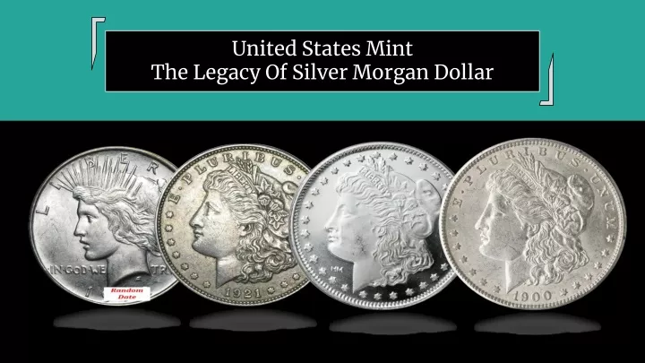 united states mint the legacy of silver morgan