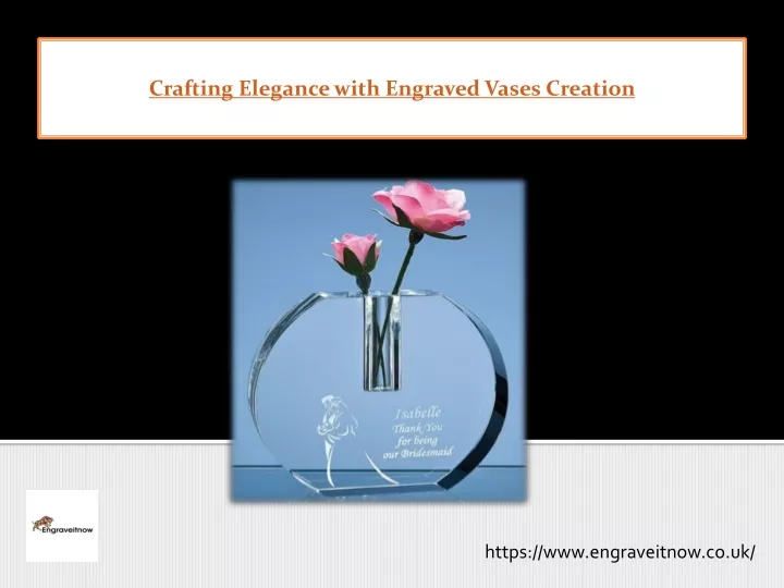 crafting elegance with engraved vases creation