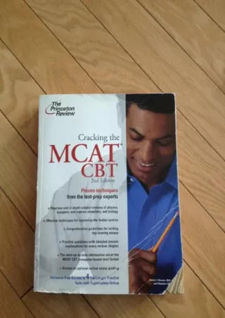 $PDF$/READ/DOWNLOAD Cracking the MCAT CBT, 2nd Edition (Graduate School Test Preparation)