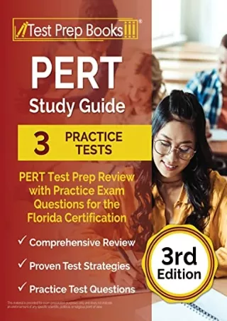 READ [PDF] PERT Study Guide: PERT Test Prep Review with Practice Exam Questions for the