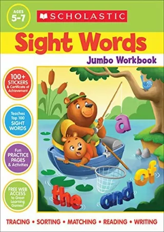 PDF_ Scholastic Sight Words Jumbo Workbook