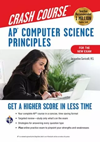 DOWNLOAD/PDF AP® Computer Science Principles Crash Course, 2nd Ed., Book   Online: Get a