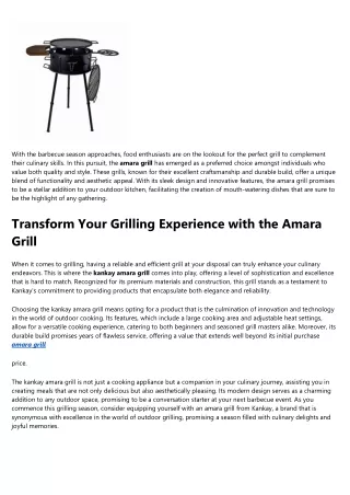 The Fact About amara grill That No One Is Suggesting