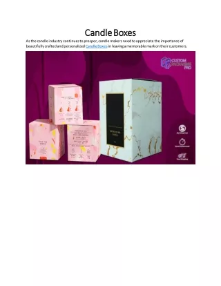 candle b candle boxes